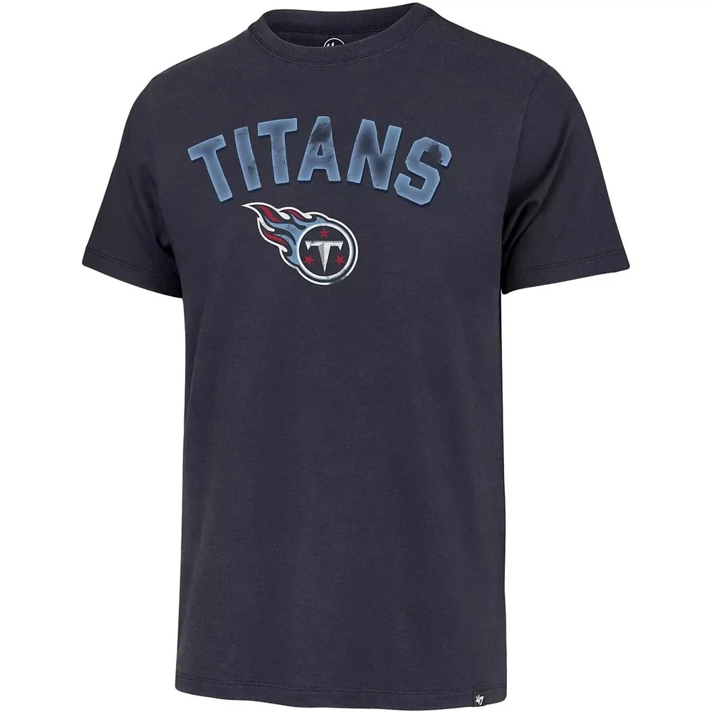 Tennessee Titans '47 Brand NFL Navy Cotton Short Sleeve T-Shirt Men's Size Large